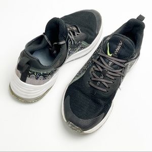 NIKE Black Air Max Bella TR 3 AMP Performance Speckled Sole Running Shoes 7.5